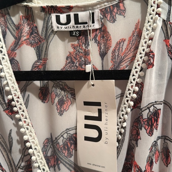 NWT Uli Herzner Iris Floral Dress XS - Picture 2 of 6